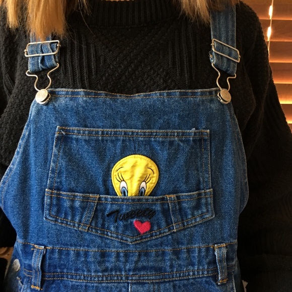 VTG Looney Tunes Overalls - Picture 3 of 8